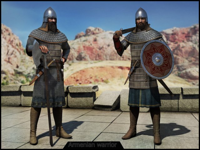 Armenian warriors, 885-1045 AD