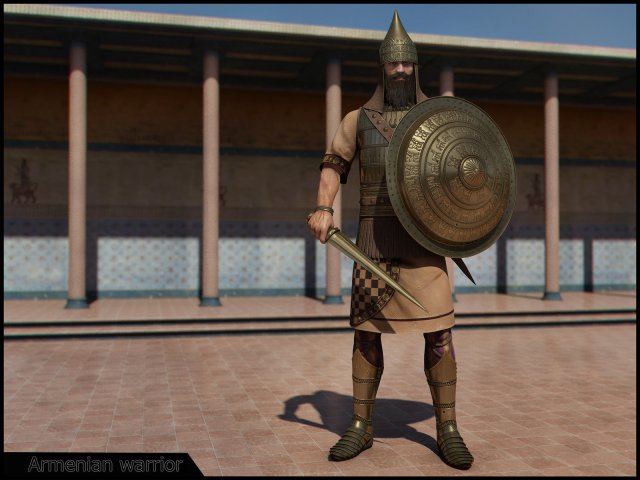 Armenian Warrior of Ararat period (Van Kingdom)