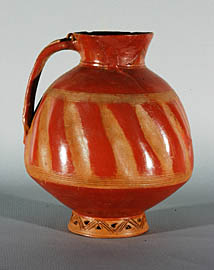 Pitcher, red-polished11th -12th cc., Dvin