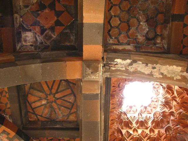 Ceiling of Armenian church in Ani