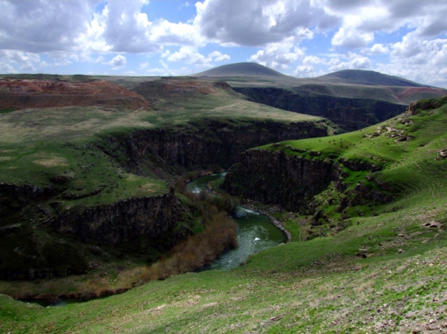Armenian Border in Ani