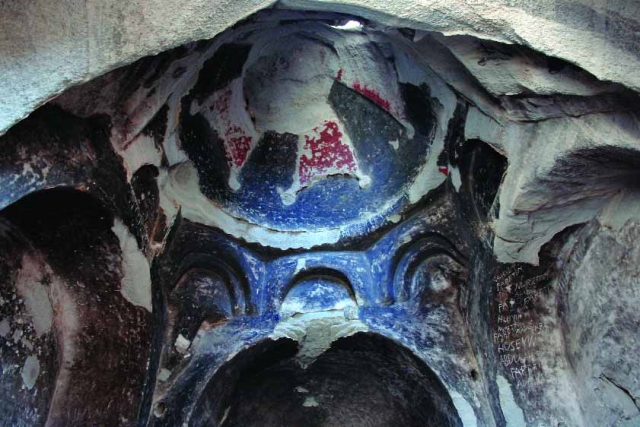 Recently discovered 5th century Armenian Tzarakar monastery.