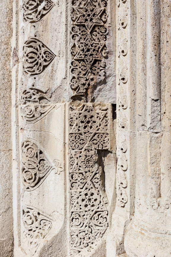 Wall Detail in Gandzasar Monastery (1240)
