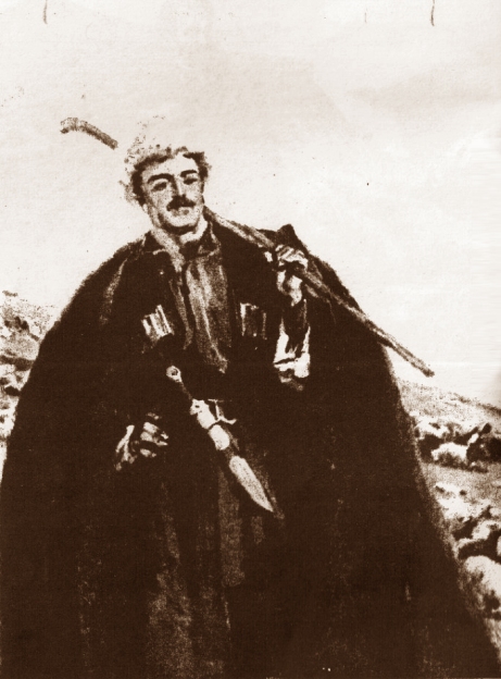 G. Khanjan Illustration for the poem of Ovanes Tumanyan - Anush