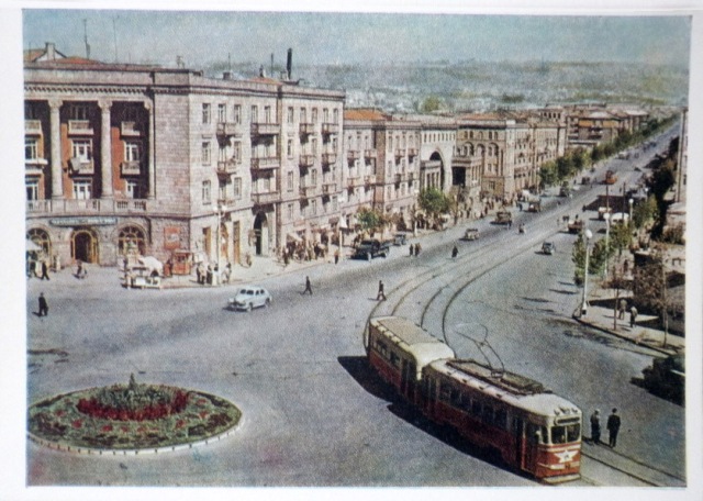 Yerevan - Stalin Avenue - 1957 